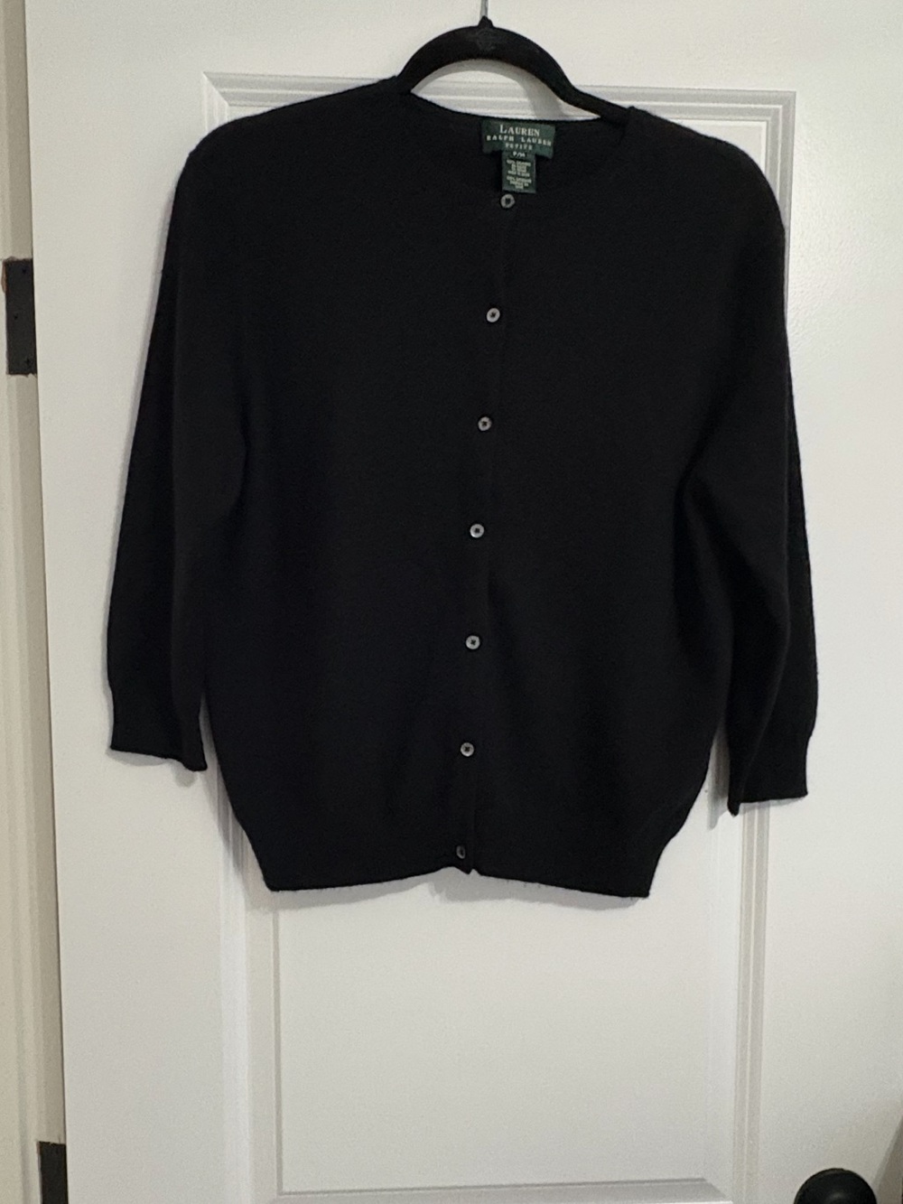 Women’s Lauren Ralph Lauren petite cashmere cardigan sweater